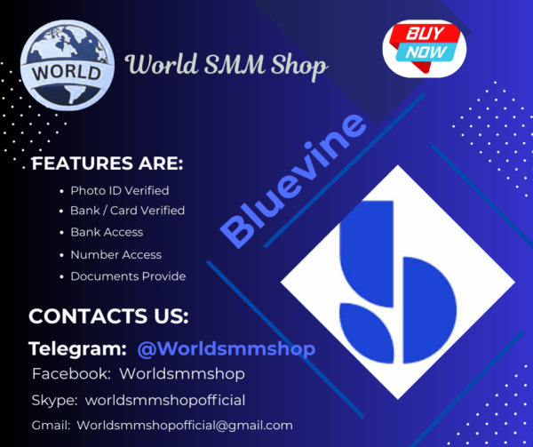 Buy Verified Bluevine Business Accounts