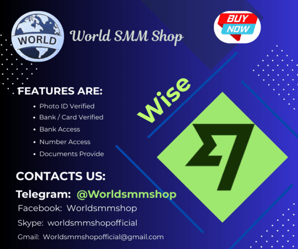 Buy Verified TransferWise Accounts