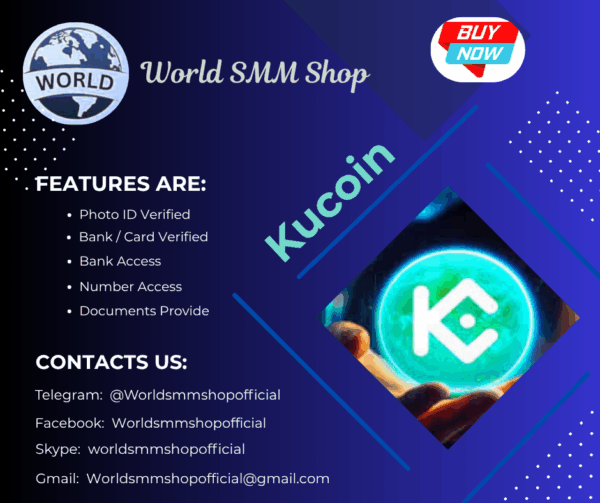 Buy Verified Kucoin Accounts