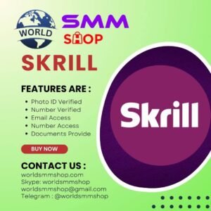 Buy Verified Skrill Accounts